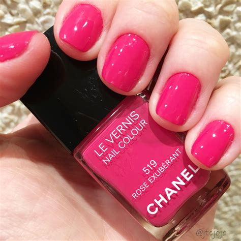 chanel nail polish rose exuberant|discontinued Chanel nail polish colors.